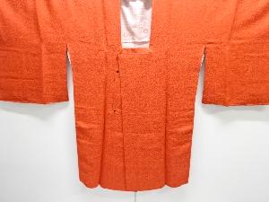 未使用品　菊唐草模様織り出しロング道行コート